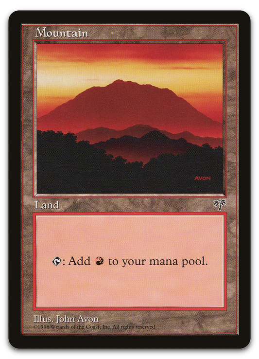 Mountain (Red) (Mirage)