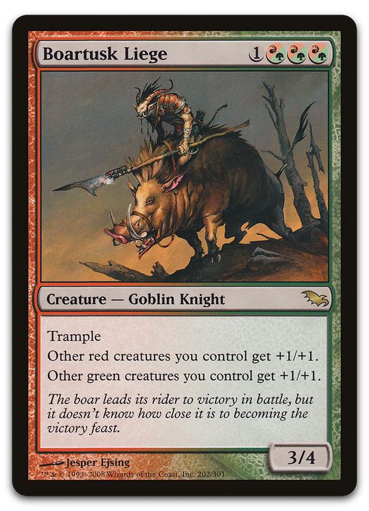 Boartusk Liege (Shadowmoor)