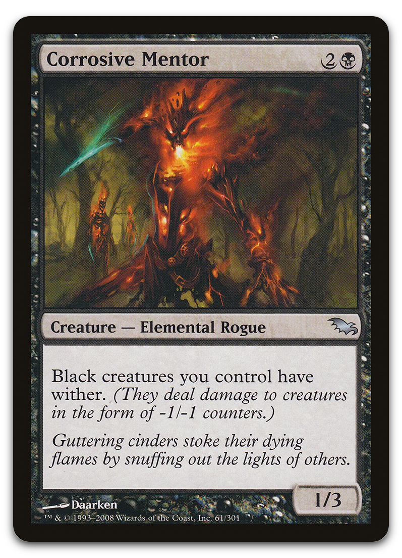 Corrosive Mentor (Shadowmoor)