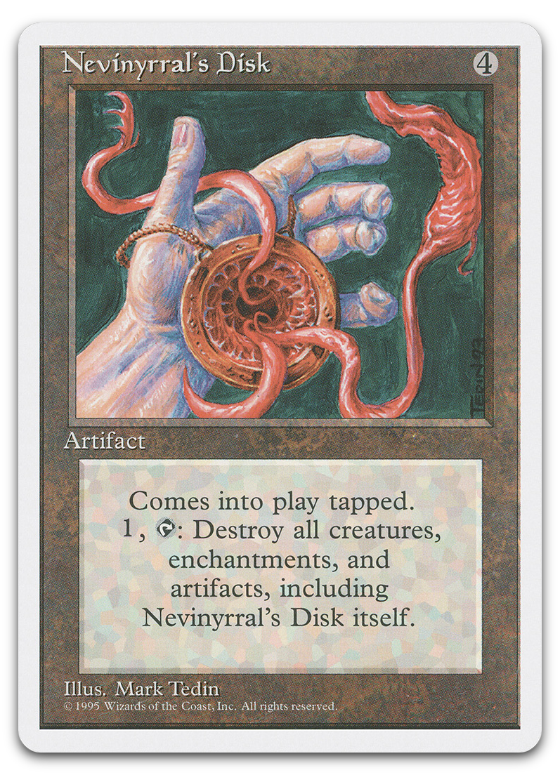 Nevinyrral's Disk (Fourth Edition)