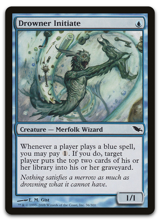 Drowner Initiate (Shadowmoor)