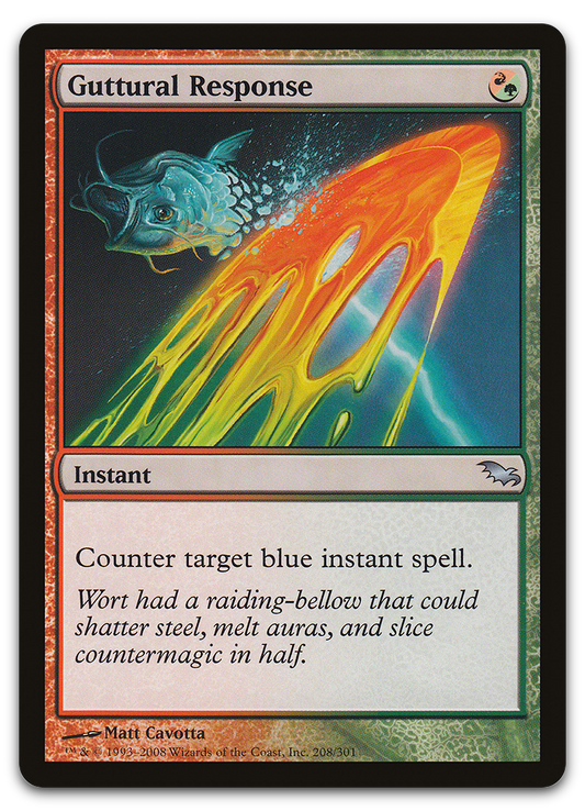 Guttural Response (Shadowmoor)