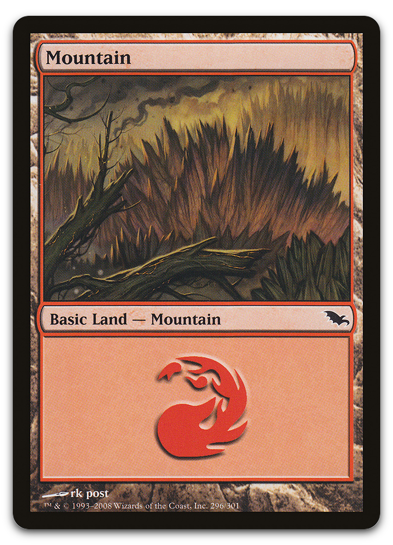 Mountain (296) (Shadowmoor)