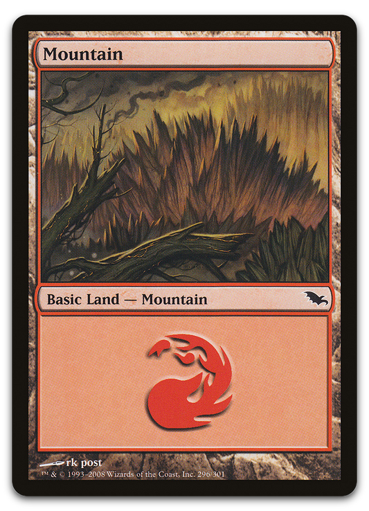 Mountain (296) (Shadowmoor)