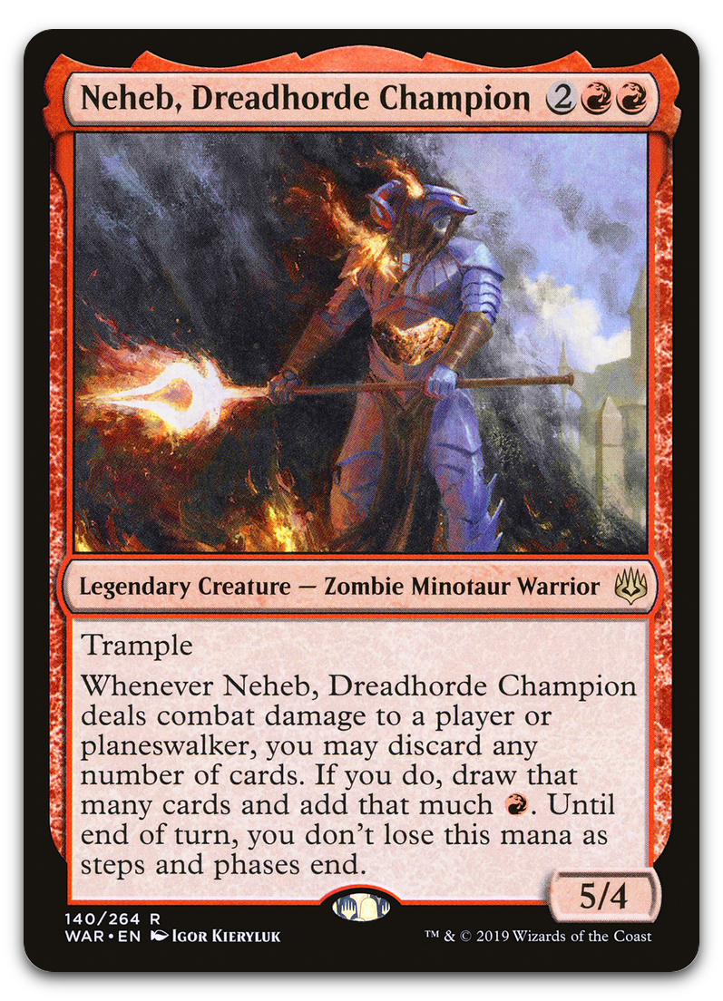 Neheb, Dreadhorde Champion (War of the Spark)