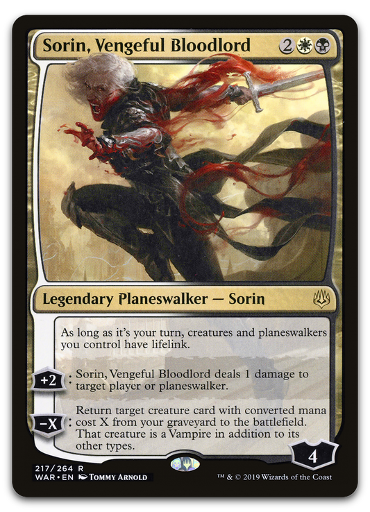 Sorin, Vengeful Bloodlord (War of the Spark)
