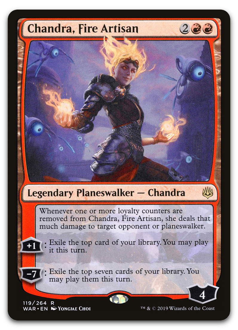 Chandra, Fire Artisan (War of the Spark)