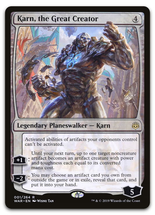 Karn, the Great Creator (War of the Spark)