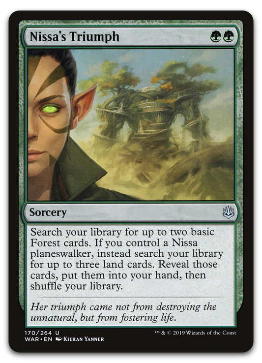 Nissa's Triumph (War of the Spark)