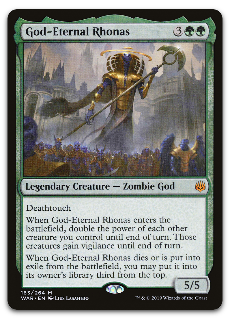 God-Eternal Rhonas (War of the Spark)