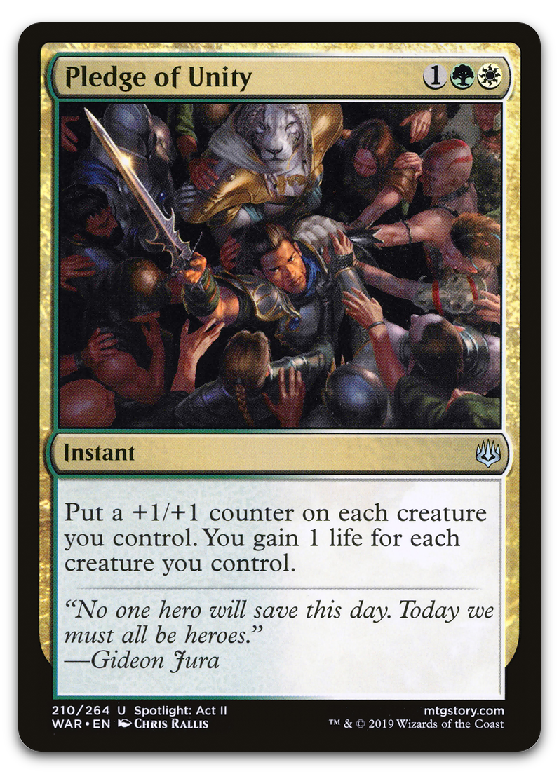 Pledge of Unity (War of the Spark)