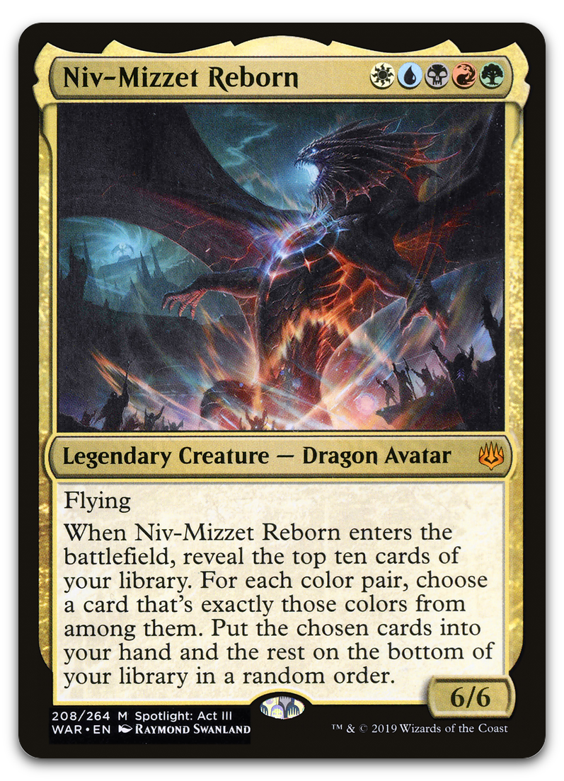 Niv-Mizzet Reborn (War of the Spark)