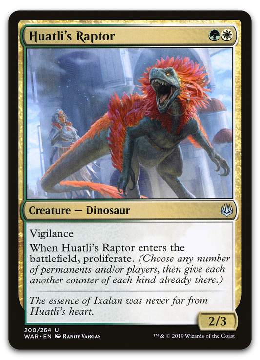Huatli's Raptor (War of the Spark)