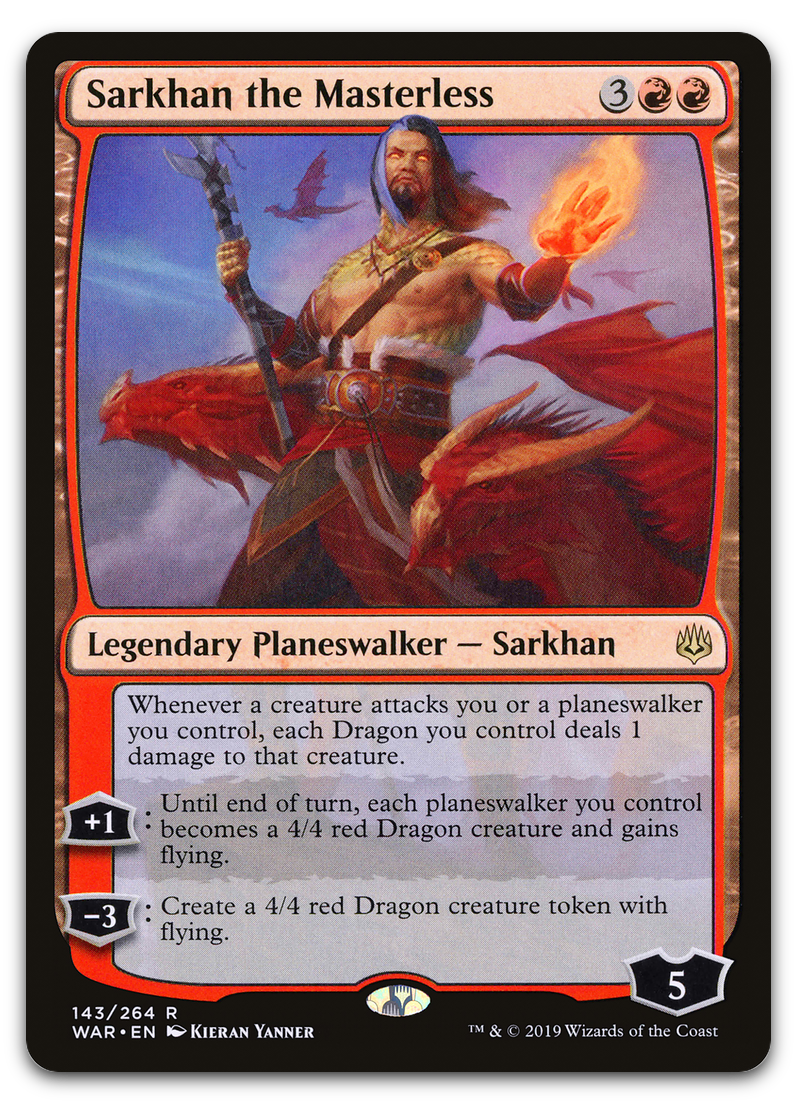 Sarkhan the Masterless (War of the Spark)