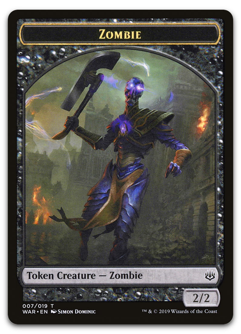 Zombie Token (War of the Spark)