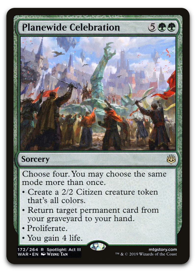 Planewide Celebration (War of the Spark)