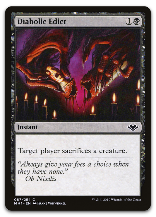 Diabolic Edict (Modern Horizons)