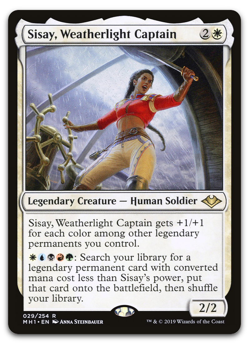 Sisay, Weatherlight Captain (Modern Horizons)