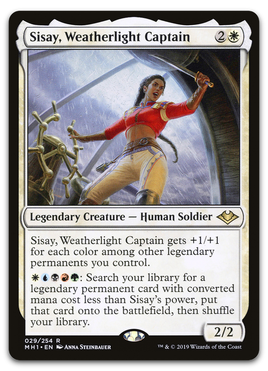 Sisay, Weatherlight Captain (Modern Horizons)