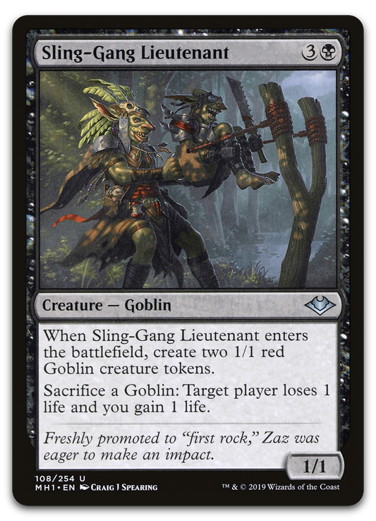 Sling-Gang Lieutenant (Modern Horizons)