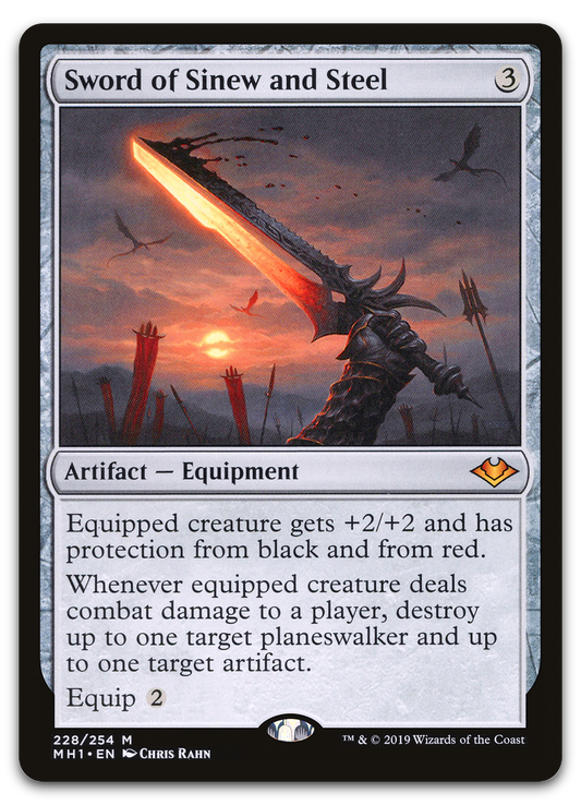 Sword of Sinew and Steel (Modern Horizons)