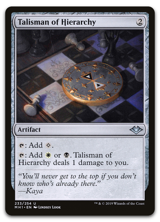 Talisman of Hierarchy (Modern Horizons)