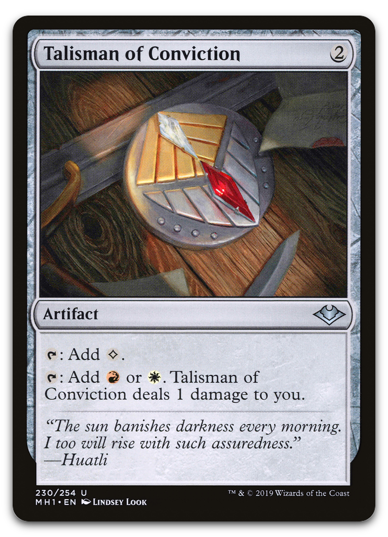 Talisman of Conviction (Modern Horizons)