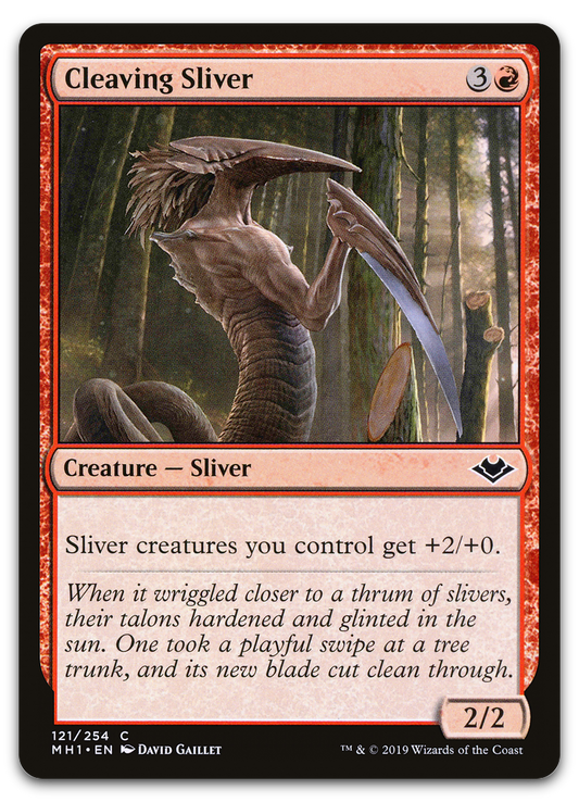Cleaving Sliver (Modern Horizons)