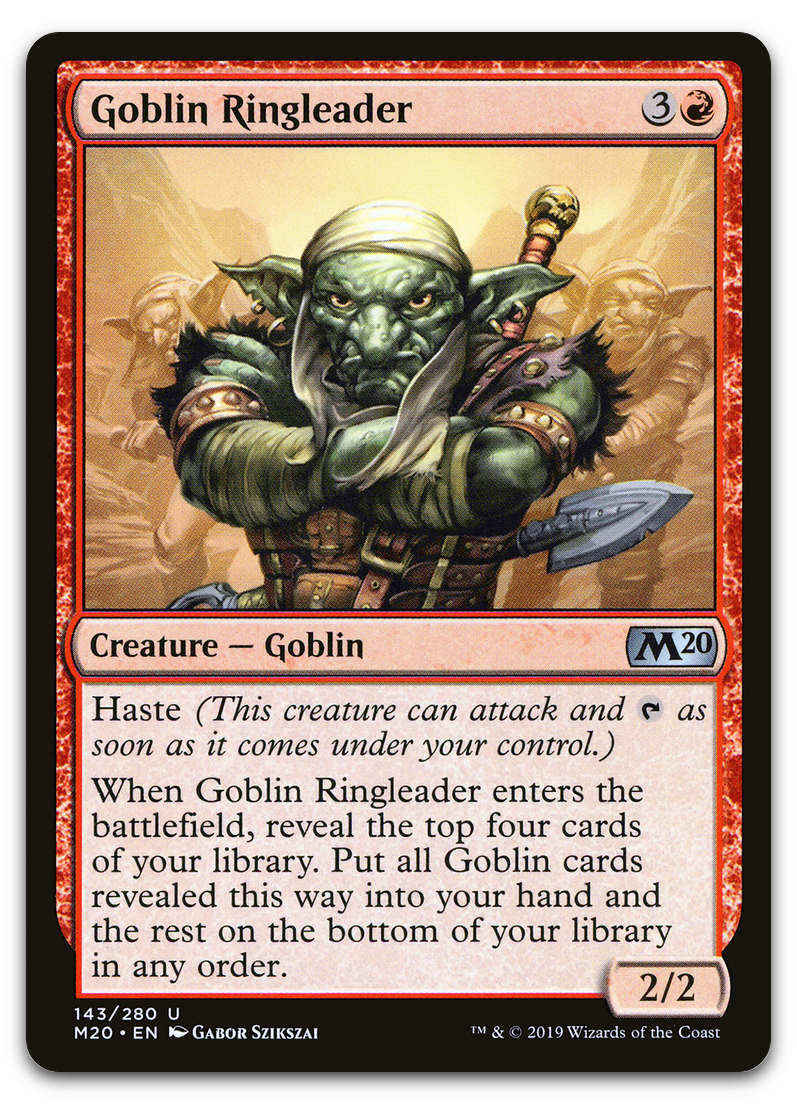 Goblin Ringleader (Core Set 2020)