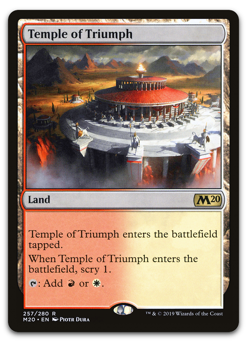 Temple of Triumph (Core Set 2020)