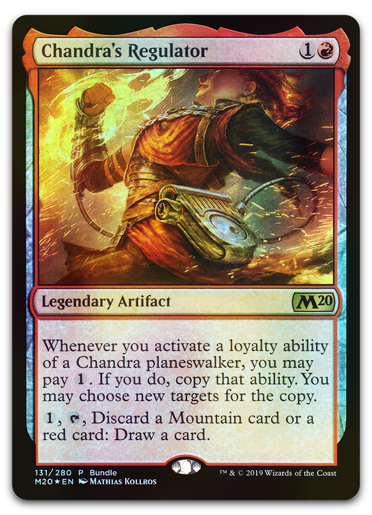 Chandra's Regulator (M20 Bundle) (Unique and Miscellaneous Promos)