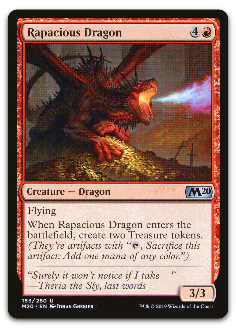 Rapacious Dragon (Core Set 2020)