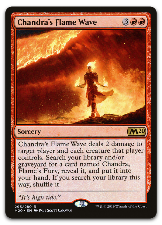 Chandra's Flame Wave (Core Set 2020)