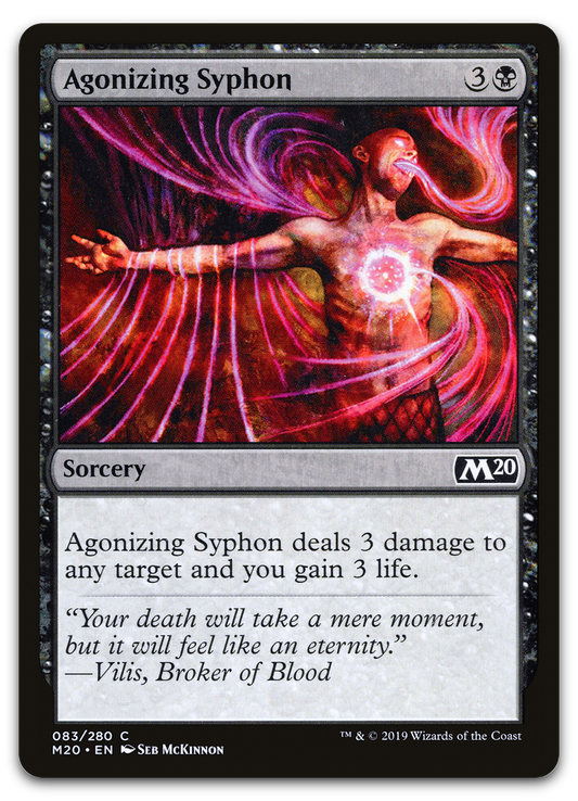 Agonizing Syphon (Core Set 2020)