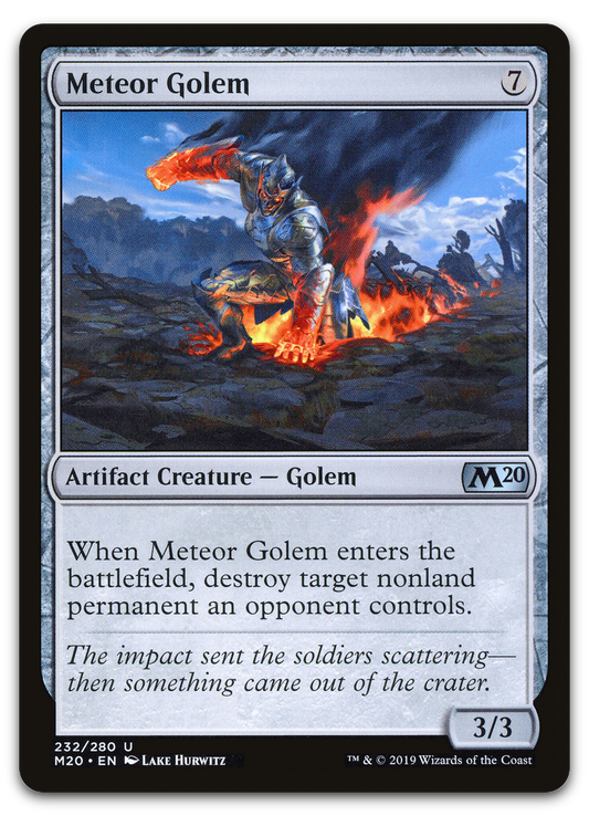Meteor Golem (Core Set 2020)