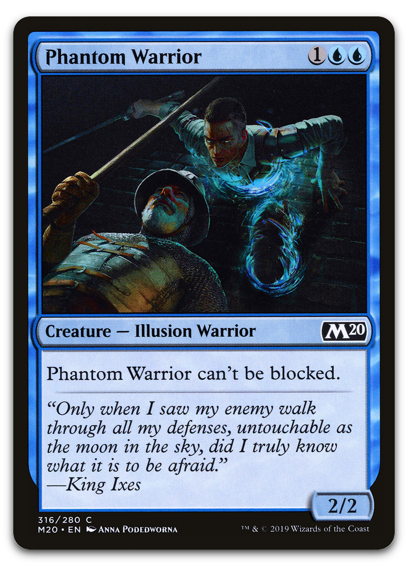 Phantom Warrior (Core Set 2020)