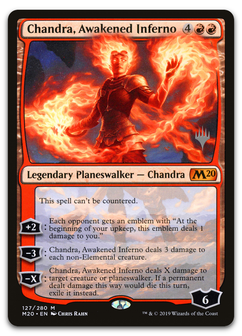 Chandra, Awakened Inferno (Promo Pack: Core Set 2020)