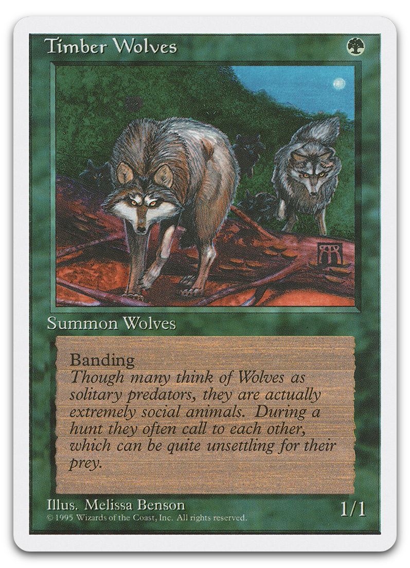 Timber Wolves (Fourth Edition)