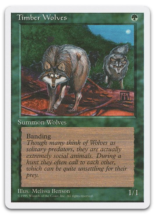 Timber Wolves (Fourth Edition)