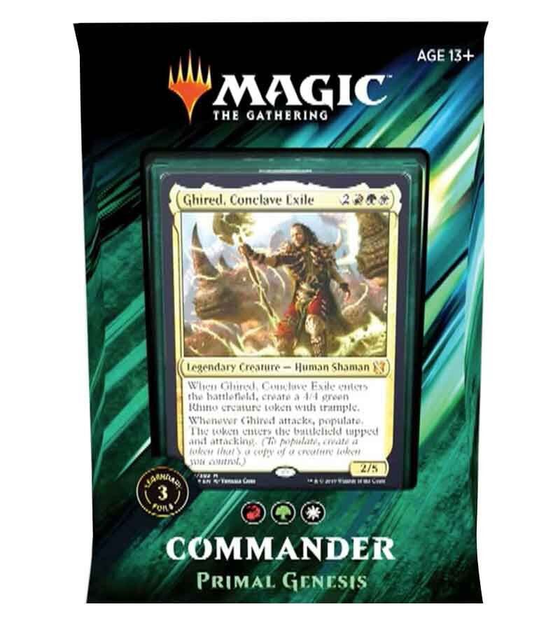Commander 2019 Deck - Primal Genesis - Commander 2019 (C19)
