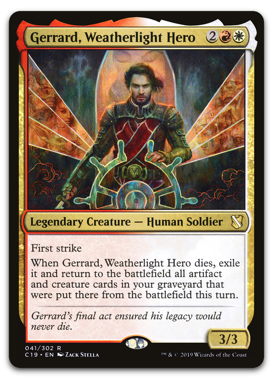 Gerrard, Weatherlight Hero (Commander 2019)