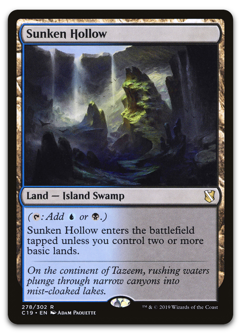 Sunken Hollow (Commander 2019)