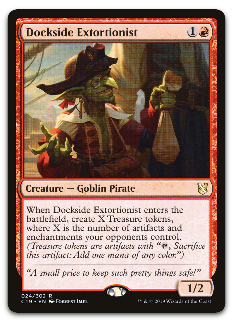 Dockside Extortionist (Commander 2019)