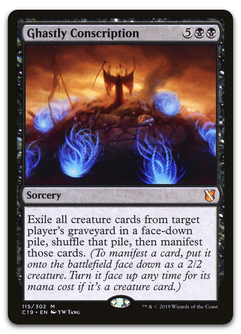 Ghastly Conscription (Commander 2019)