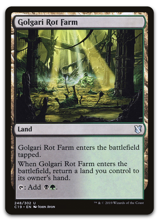 Golgari Rot Farm (Commander 2019)