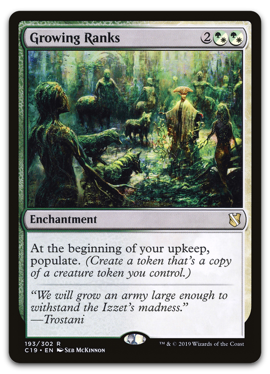 Growing Ranks (Commander 2019)