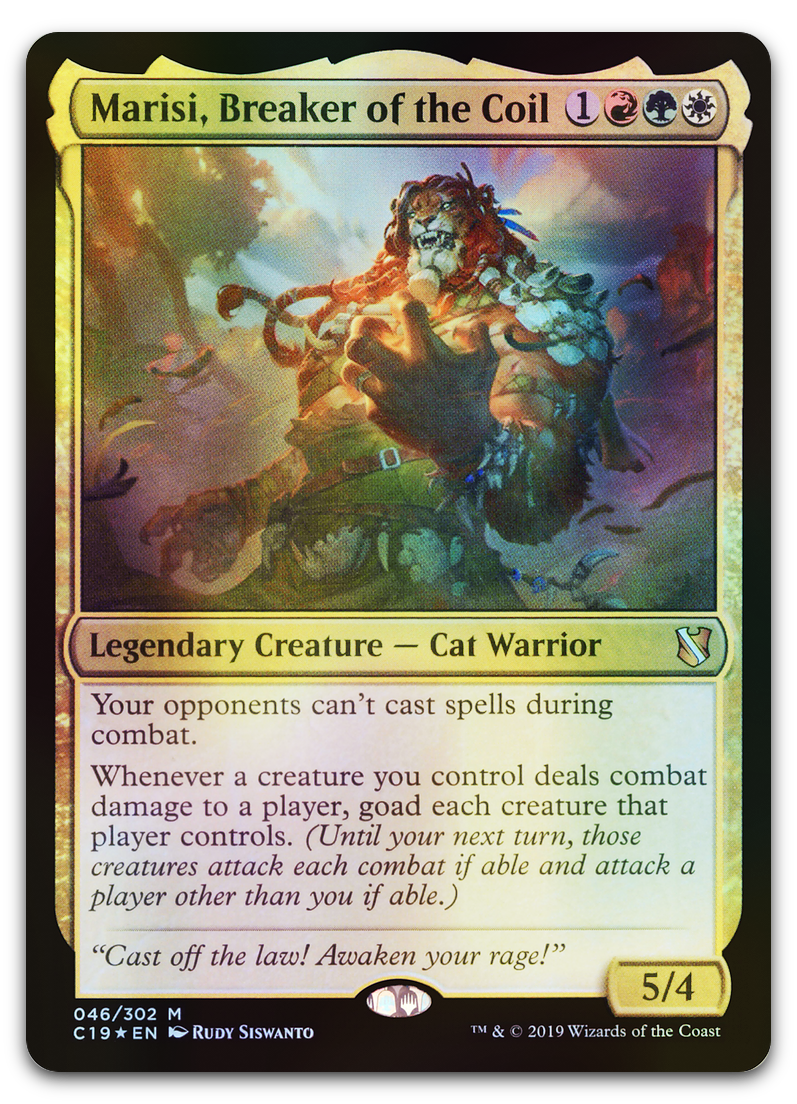 Marisi, Breaker of the Coil (Commander 2019)