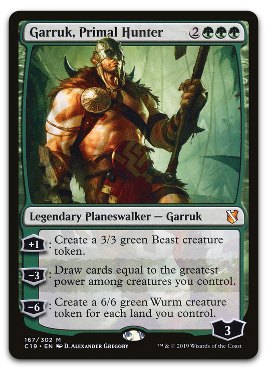 Garruk, Primal Hunter (Commander 2019)