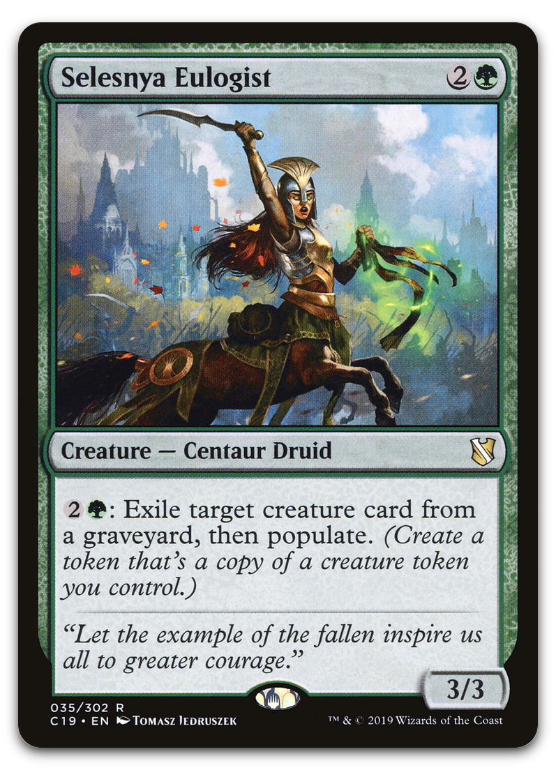 Selesnya Eulogist (Commander 2019)