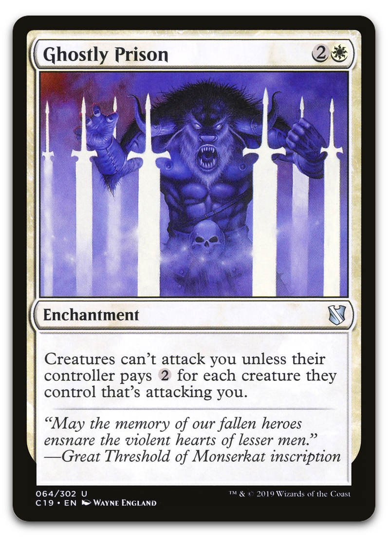 Ghostly Prison (Commander 2019)